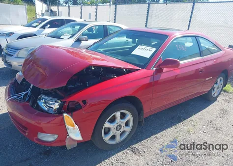 2001 Toyota Camry Solara Sle V6 z USA, uszkodzony, nr VIN 2T1CF22P51C440157